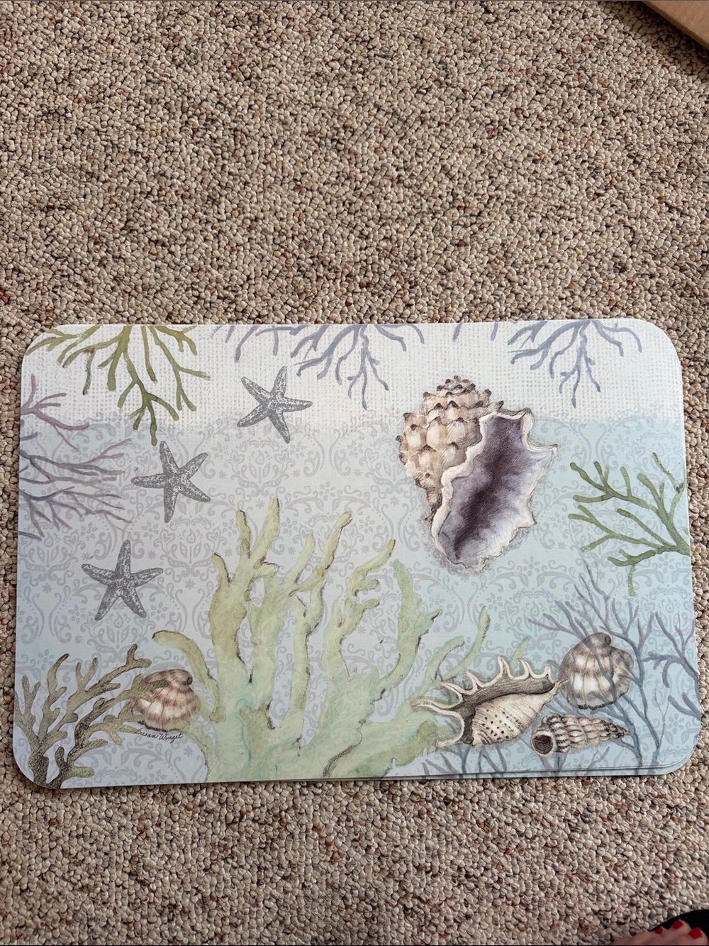 Coastal Seashell Placemat